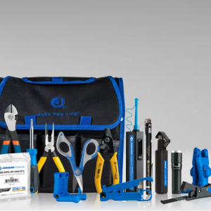 Fiber Prep Kit With Connector Cleaner, Fiber Cleaver, & Visual Fault Locator