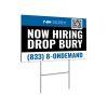 Now Hiring Yard Sign - Image 2