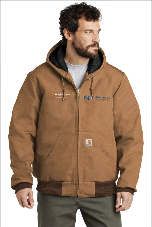 Carhartt Quilted Flannel-Lined Duck Active Jacket - Image 4