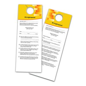 Brightspeed Door Hangers (English/Spanish)